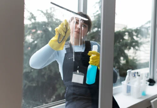 Nettoyage de vitres intérieures et extérieures à Compertrix